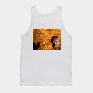 Our Constitution In Flames Tank Top